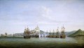 Bataille de Sainte Lucie entre d Estaing et Barrington 1778 Batallas navales